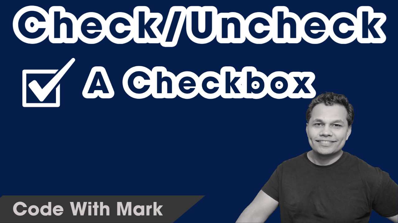 How do I check/uncheck a checkbox input button in html table?