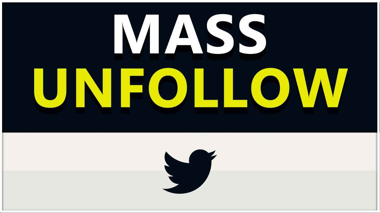 Learn how to easily unfollow all of your twitter followers in 3 seconds